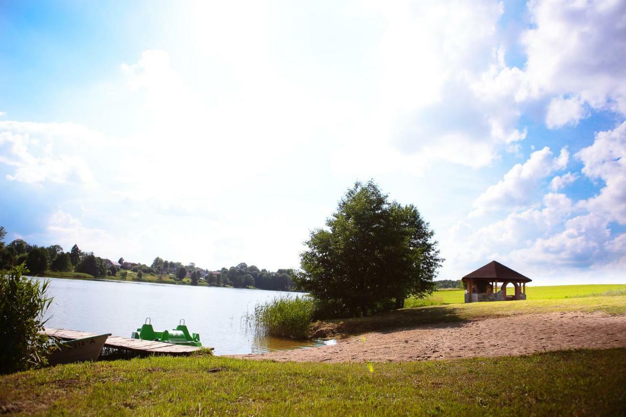 Domek nad Jeziorem Lepaki Wielkie Zewnętrze zdjęcie